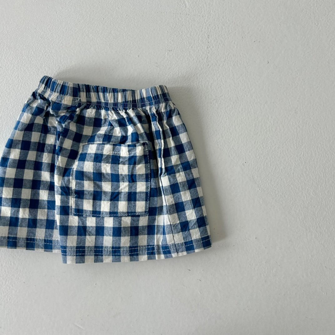 Baby Toddler Land Gingham Shorts (4m-6y) - 3 Colors - AT NOON STORE