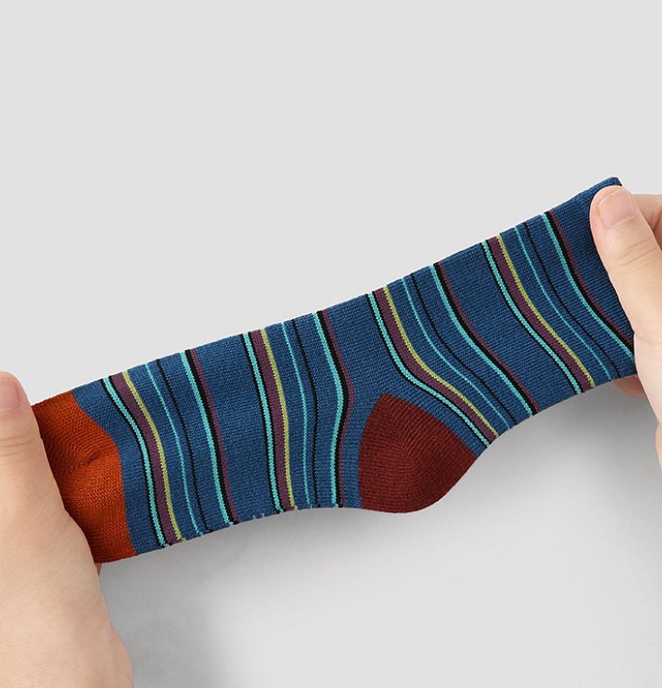 Toddler Jacquard 5PK Socks Set (1-8y) - Brown