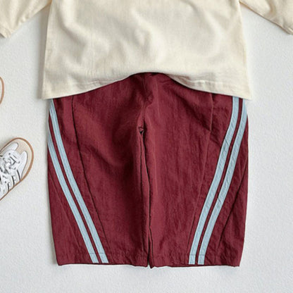 Toddler F25 Diagonal Tape Track Pants (1-6y) - 3 Colors - AT NOON STORE