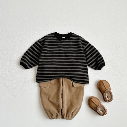 Toddler W25 Fleece Lined Corduroy Jogger Pants (1-6y) - 3 Colors