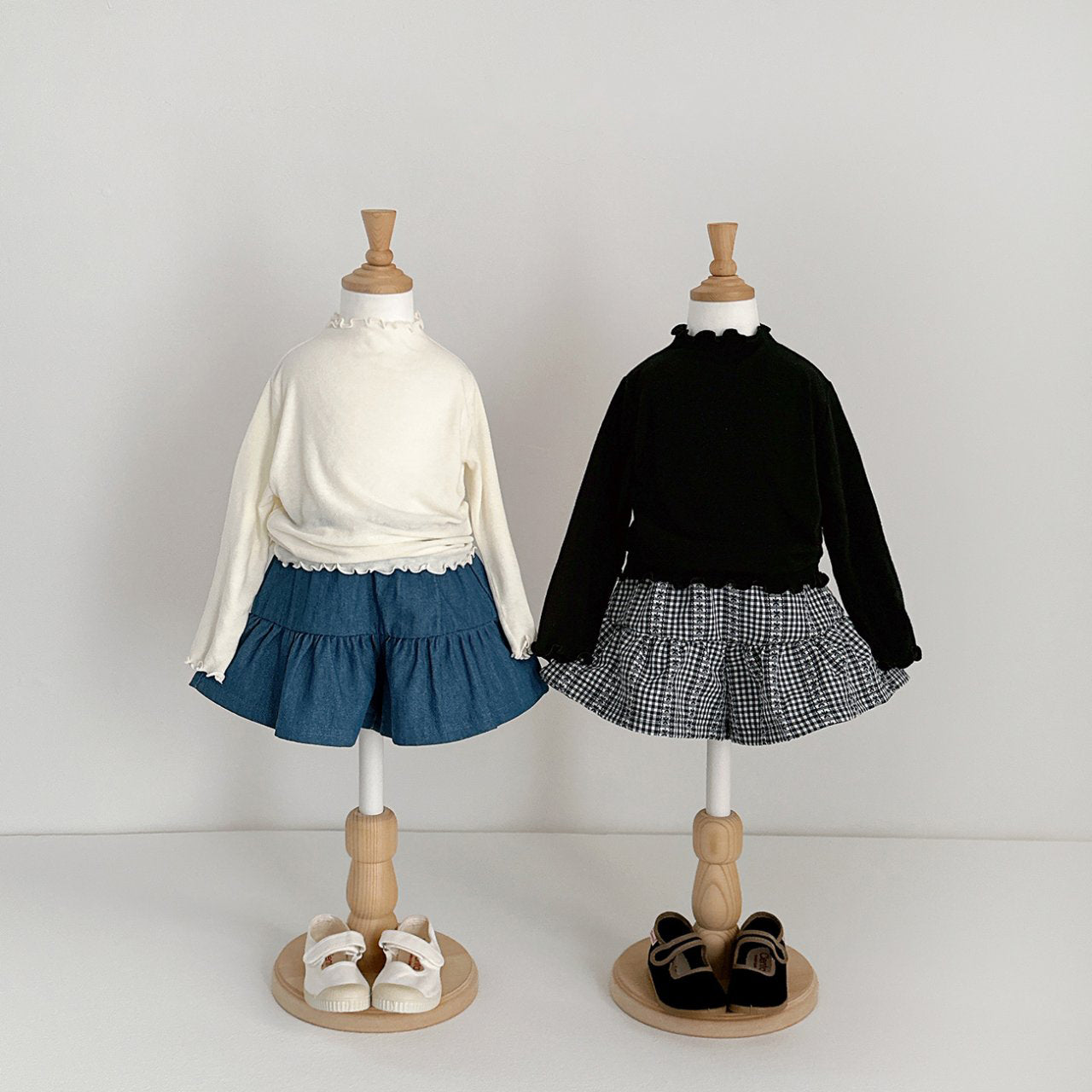 Toddler SP26 Lettuce-Edge Long Sleeve Top (1-6y) - 3 Colors - AT NOON STORE