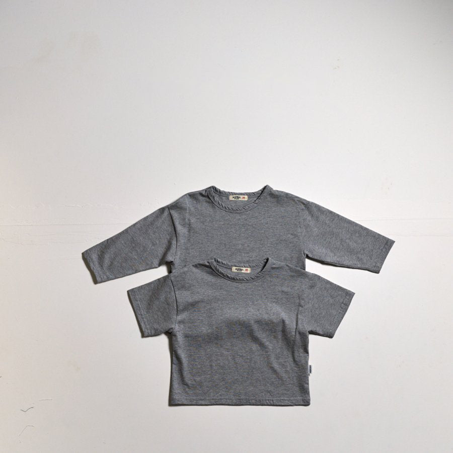 Toddler SP26 Basic Short Sleeve Top (10m-6y) - 8 Colors