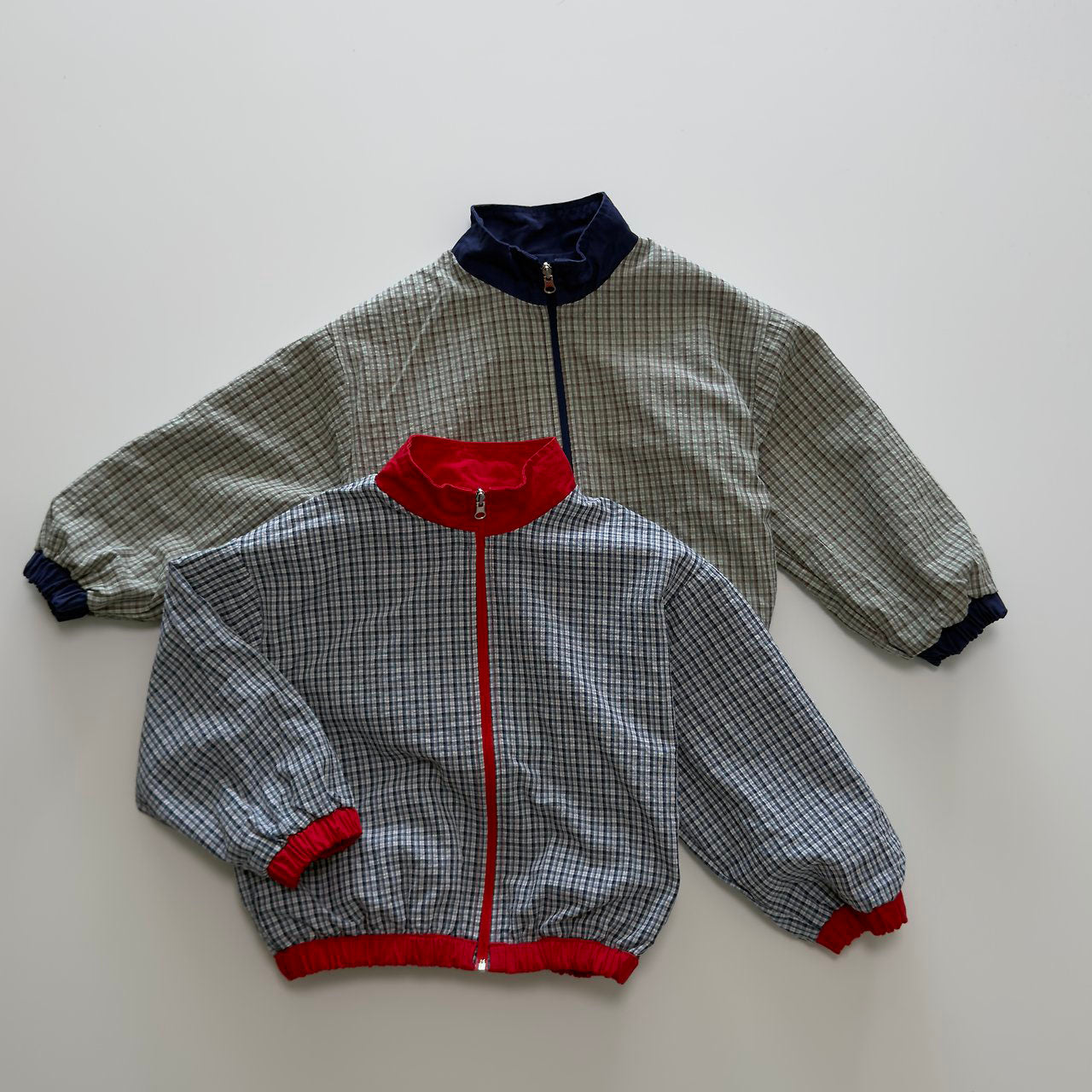 Toddler F26 Reversible Mock Neck Zip Up Jacket (3-10y) - 2 Colors