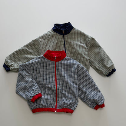 Toddler F26 Reversible Mock Neck Zip Up Jacket (3-10y) - 2 Colors