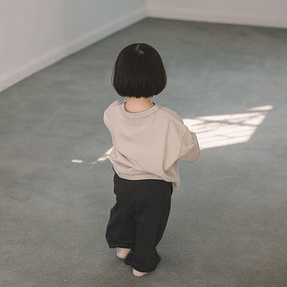 Toddler Mel SP26 Relaxed Fit Bracelet-Sleeve Tee (1-8y) - 4 Colors - AT NOON STORE