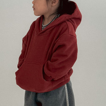 Baby Bella W25 Warm Soft Kangaroo Pocket Hoodie (6m-3y) - 2 Colors