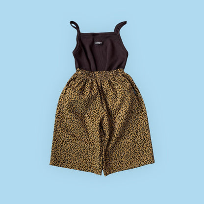 Toddler SS26 Leopard Pull-On Pants (1-7y) - 2 Colors - AT NOON STORE
