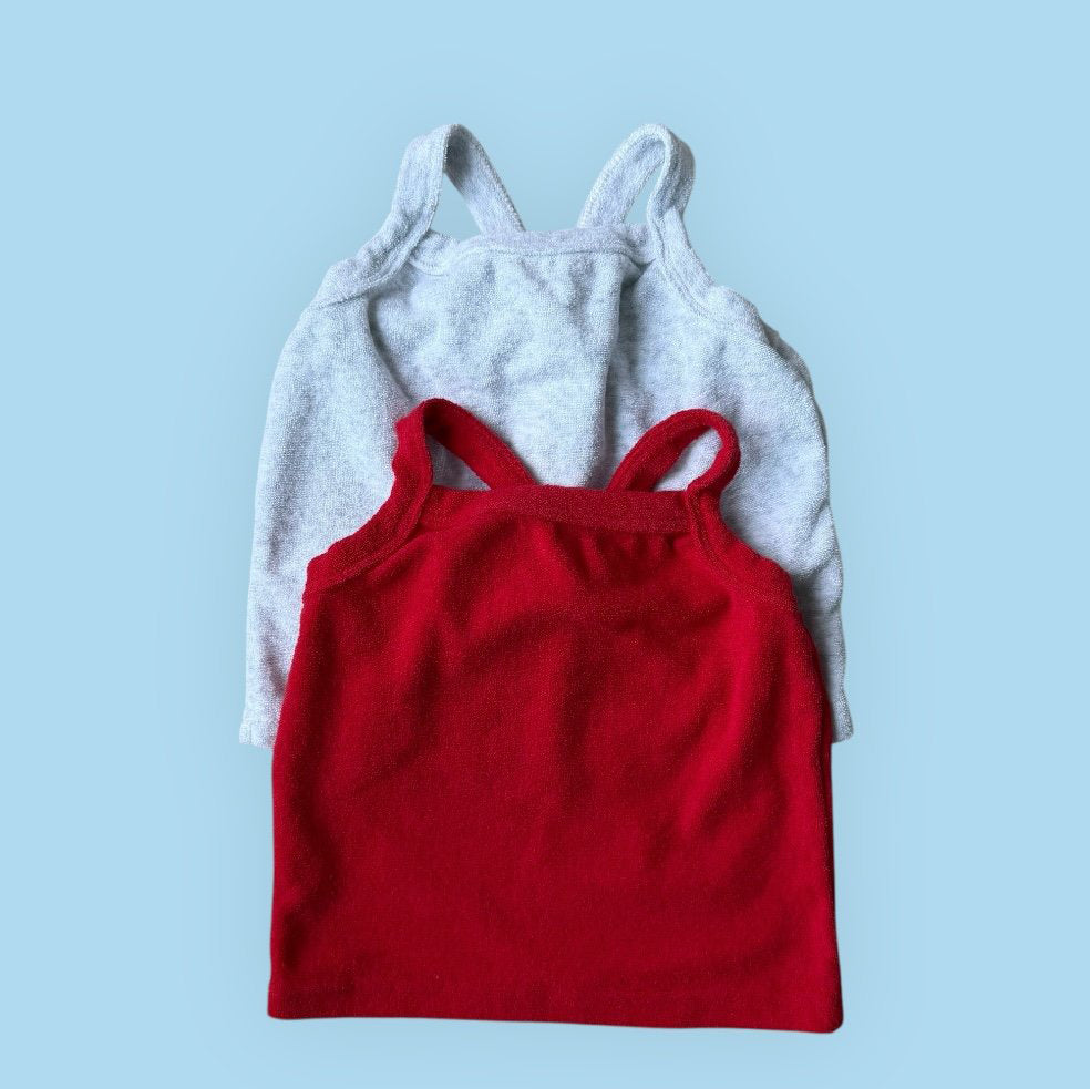 Toddler SS26 Terry Tank Top (1-7y) - 2 Colors - AT NOON STORE