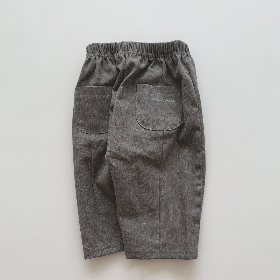 Baby/Toddler Aosta F25 Stitch Detail Pull-on Pants (3m-5y)- 3 Colors