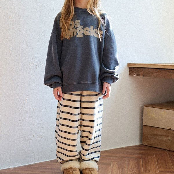 Toddler 'Los Angeles' Print Brushed Cotton Sweatshirt (15m-7y) -2 Colors