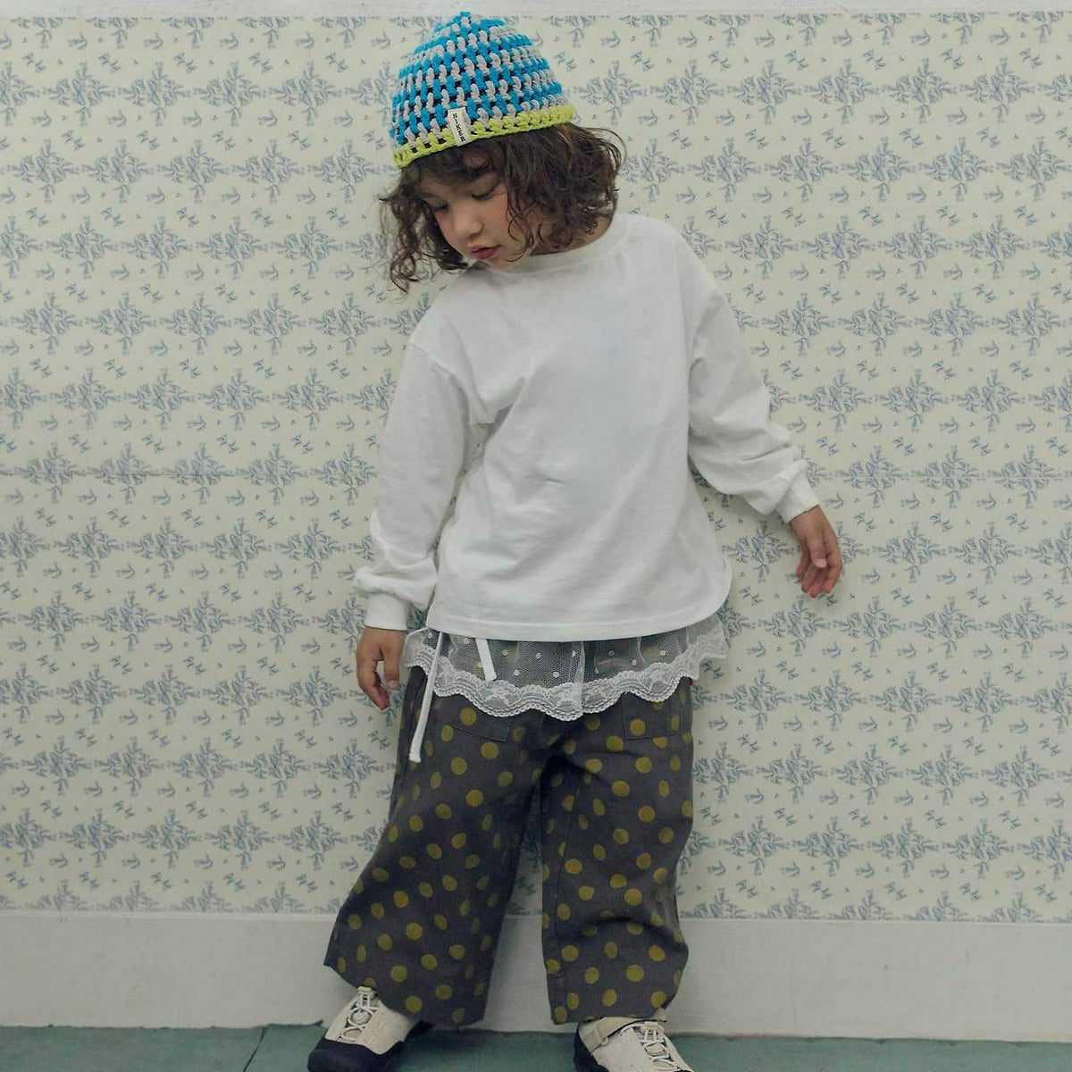 Toddler F26 Polka Dot Pull-On Pants (2-7y) - 2 Colors
