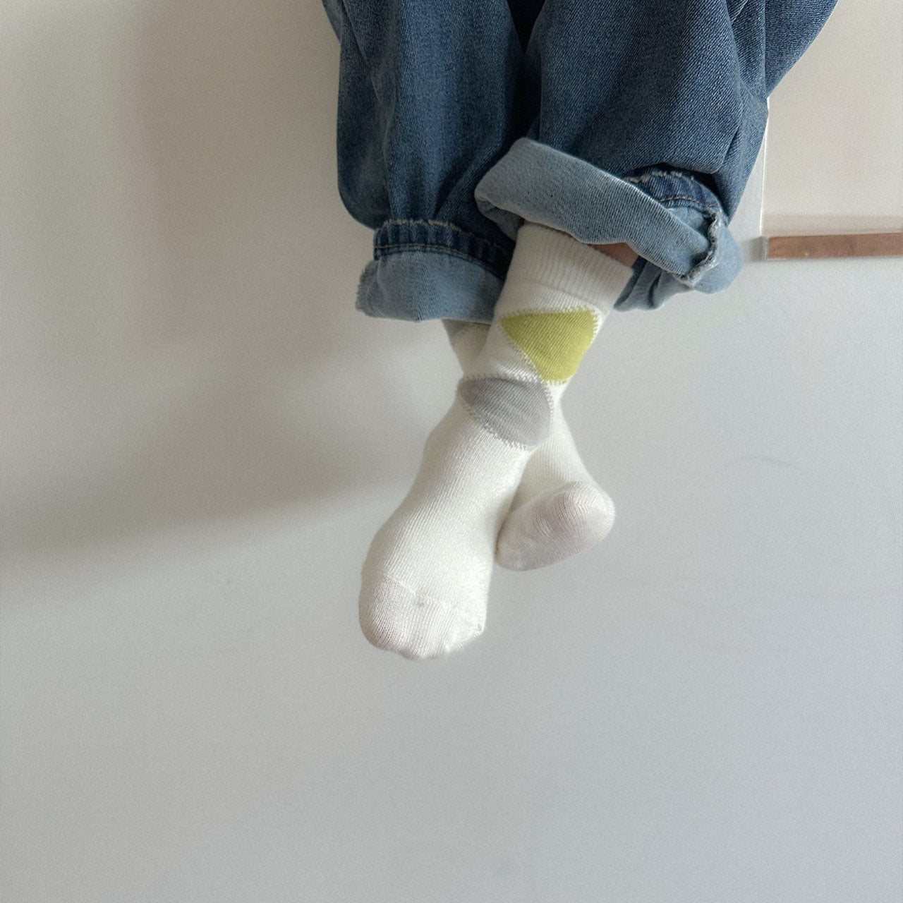 Toddler W25 4pk Argyle Socks Set (2-7y) - AT NOON STORE