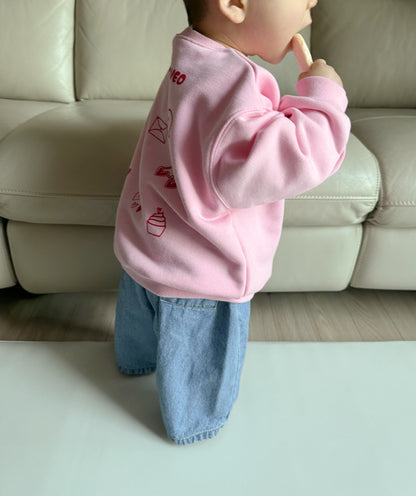 [PRE-ORDER] At Noon Always Loved Sweatshirt (6m-6y) - 3 Colors