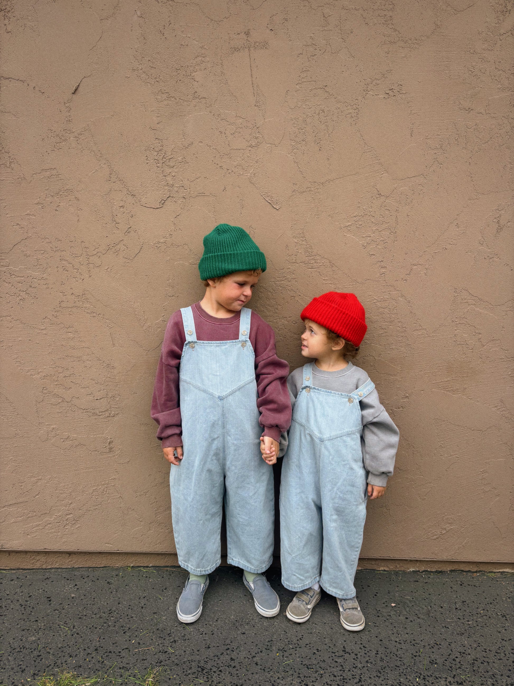 Toddler Denim Overalls (1-7y) - Blue - AT NOON STORE