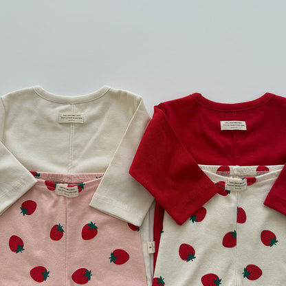 Baby/Toddler Aosta F25 Strawberry Leggings (3m-5y)- 2 Colors