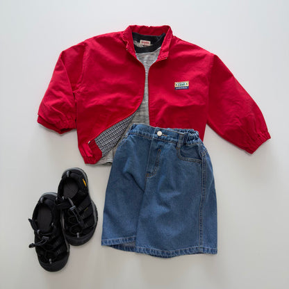 Toddler F26 Reversible Mock Neck Zip Up Jacket (3-10y) - 2 Colors
