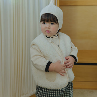 Baby Land W25 Sherpa Pocket Vest (4-18m) - 2 Colors