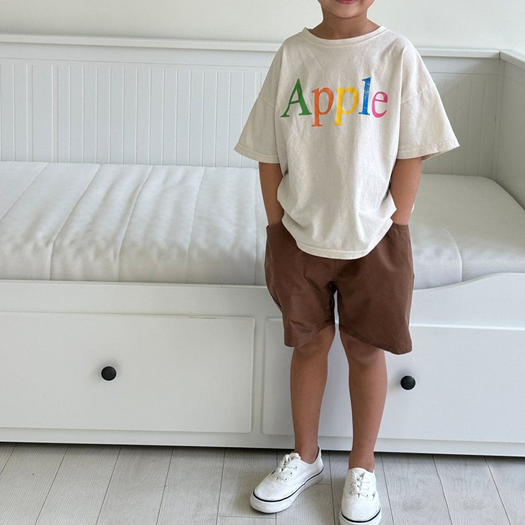 Kids SS25 Knee Length Shorts (2-9y) - 2 Colors - AT NOON STORE