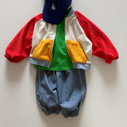 Toddler SP26 Side Stitch Detail Jogger Pants (1-6y) - 2 Colors - AT NOON STORE