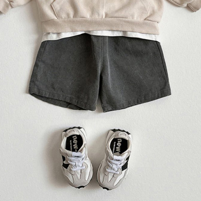 Toddler SP26 Pigment Dyed Shorts (1-6y) - 4 Colors - AT NOON STORE