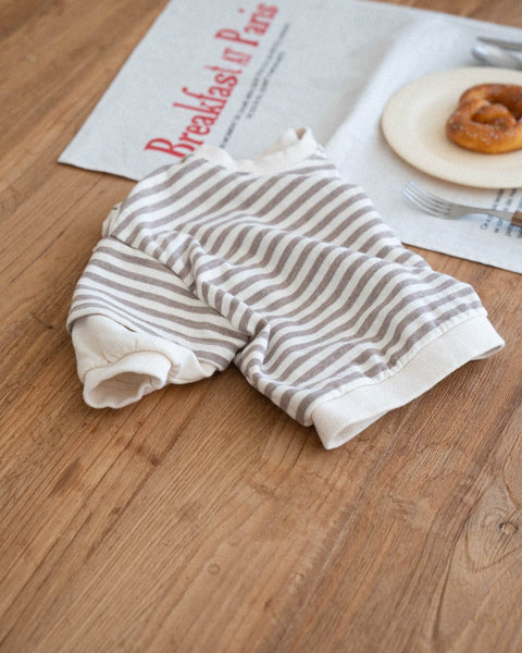 Toddler Anggo Layered Sleeve Stripe Sweatshirt (1-6y) - 2 Colors