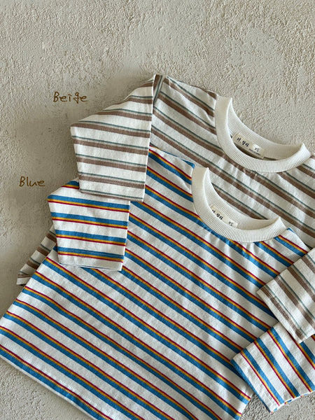 Kids Lala Long Sleeve Stripe Top (1-6y) - 2 Colors