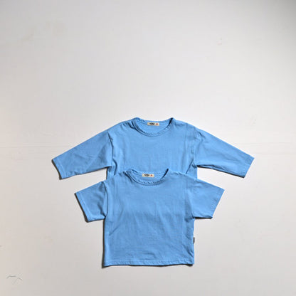 Toddler SP26 Basic Short Sleeve Top (10m-6y) - 8 Colors