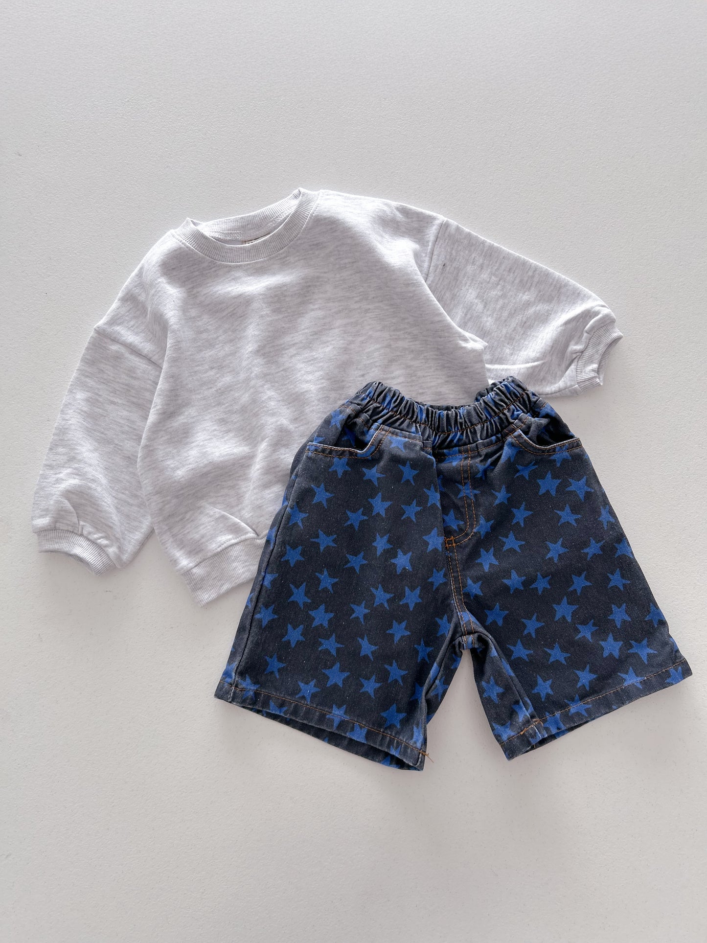 Kids Soy F26 Star All-Over Print Bermuda Pants (1-7y) - 2 Colors