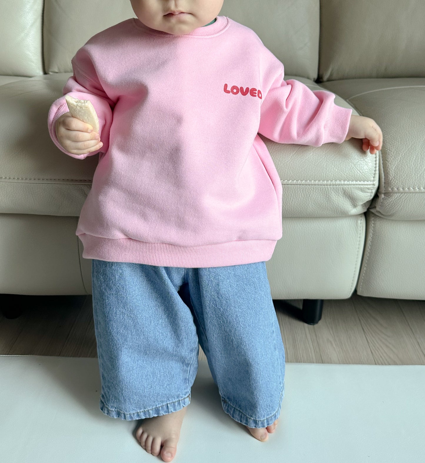 [PRE-ORDER] At Noon Always Loved Sweatshirt (6m-6y) - 3 Colors