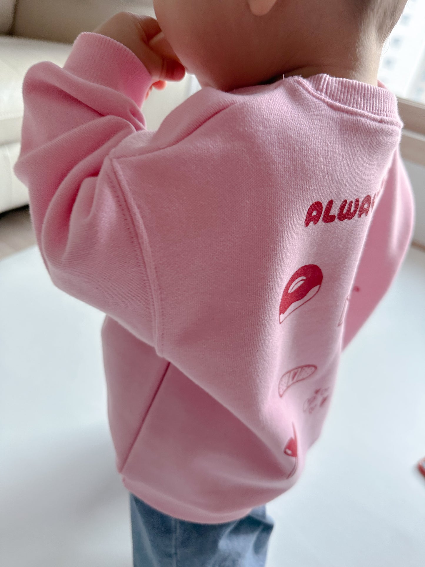 [PRE-ORDER] At Noon Always Loved Sweatshirt (6m-6y) - 3 Colors