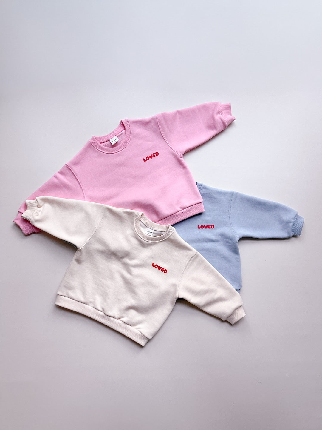 [PRE-ORDER] At Noon Always Loved Sweatshirt (6m-6y) - 3 Colors