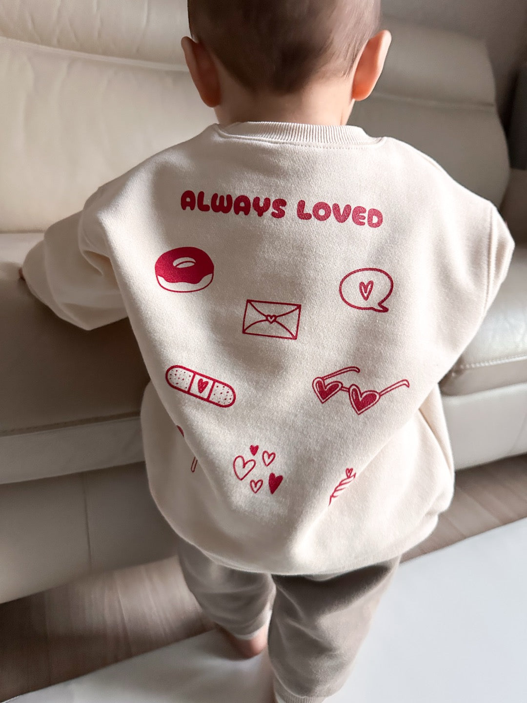 [PRE-ORDER] At Noon Always Loved Sweatshirt (6m-6y) - 3 Colors