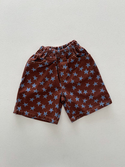 Kids Soy F26 Star All-Over Print Bermuda Pants (1-7y) - 2 Colors