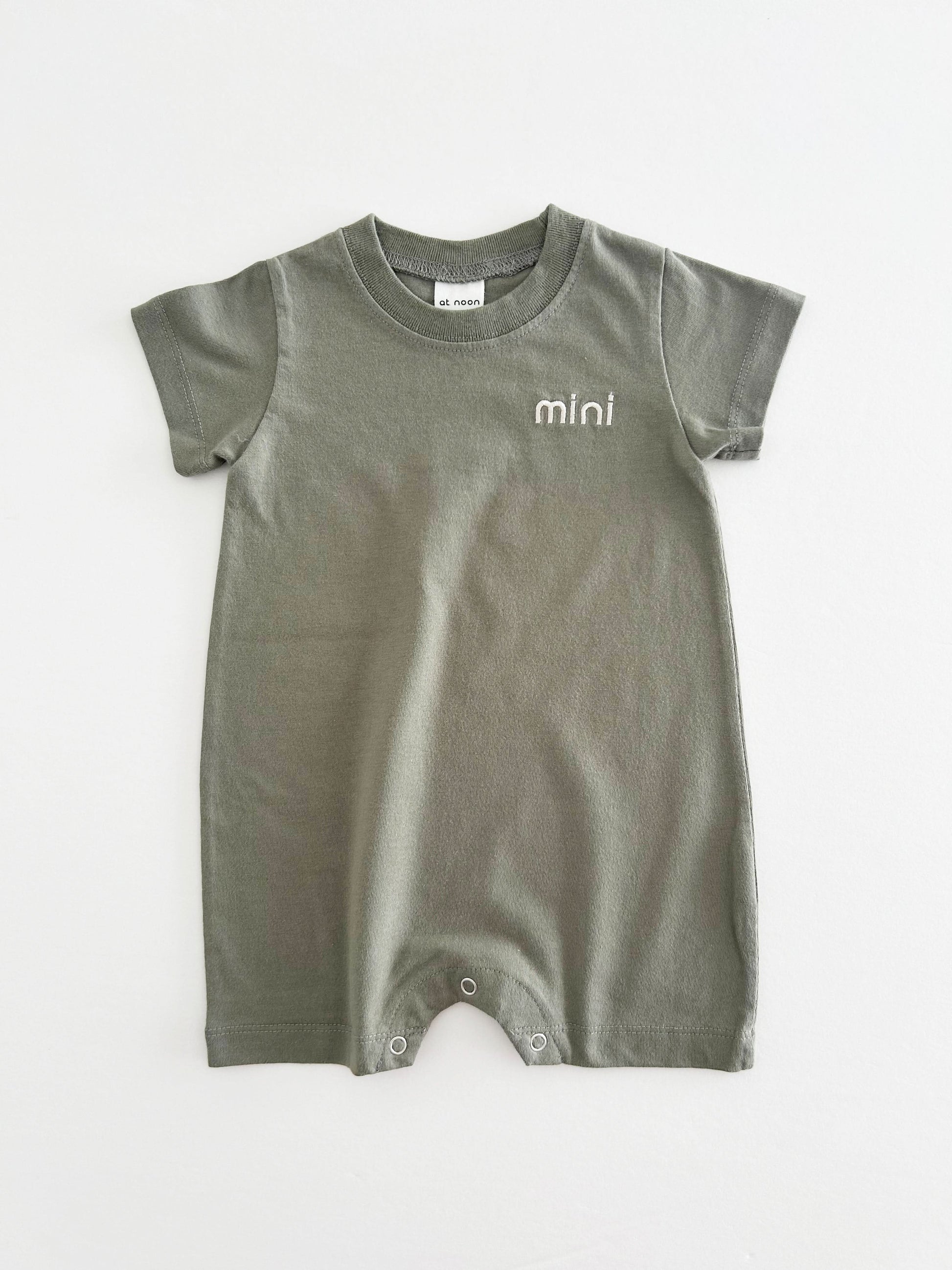 Baby Family Embroidery "mini" Jumpsuit (3-18m) - 3 Colors - AT NOON STORE