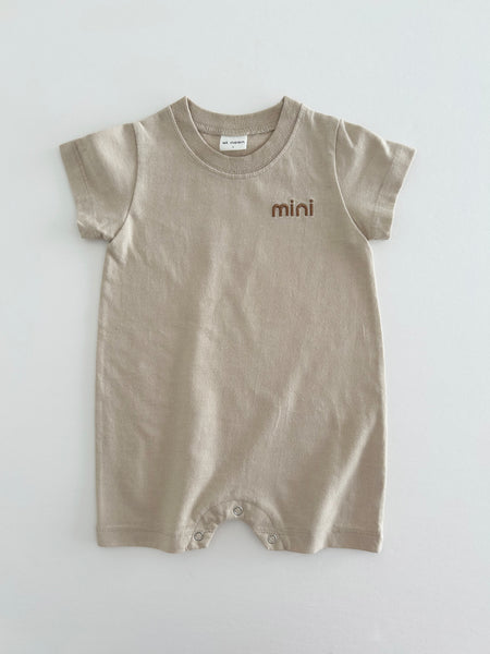 Baby Family Embroidery "mini" Jumpsuit (3-18m) - 3 Colors