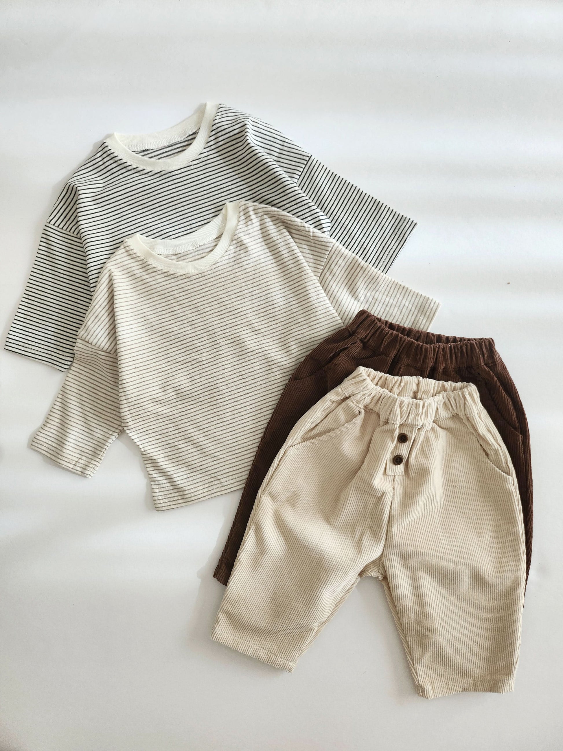 Toddler Corduroy Pull-On Pants (1-6y) - 2 Color - AT NOON STORE