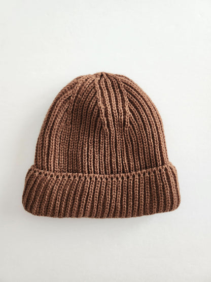 Baby Short Rib-Knit Beanie (0-3y) - 5 Colors - AT NOON STORE