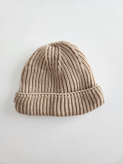 Baby Short Rib-Knit Beanie (0-3y) - 5 Colors - AT NOON STORE