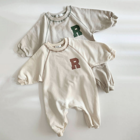 Baby Stitch R Print Romper (3-18m) - 2 Color - AT NOON STORE