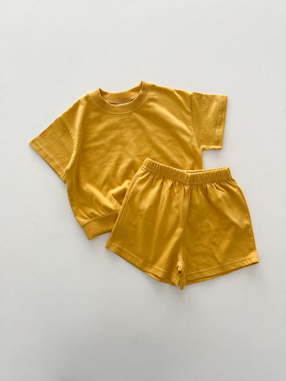 Kids Soy SS26 Short Sleeve Top and Shorts Set (1-7y) - 6 Colors - AT NOON STORE