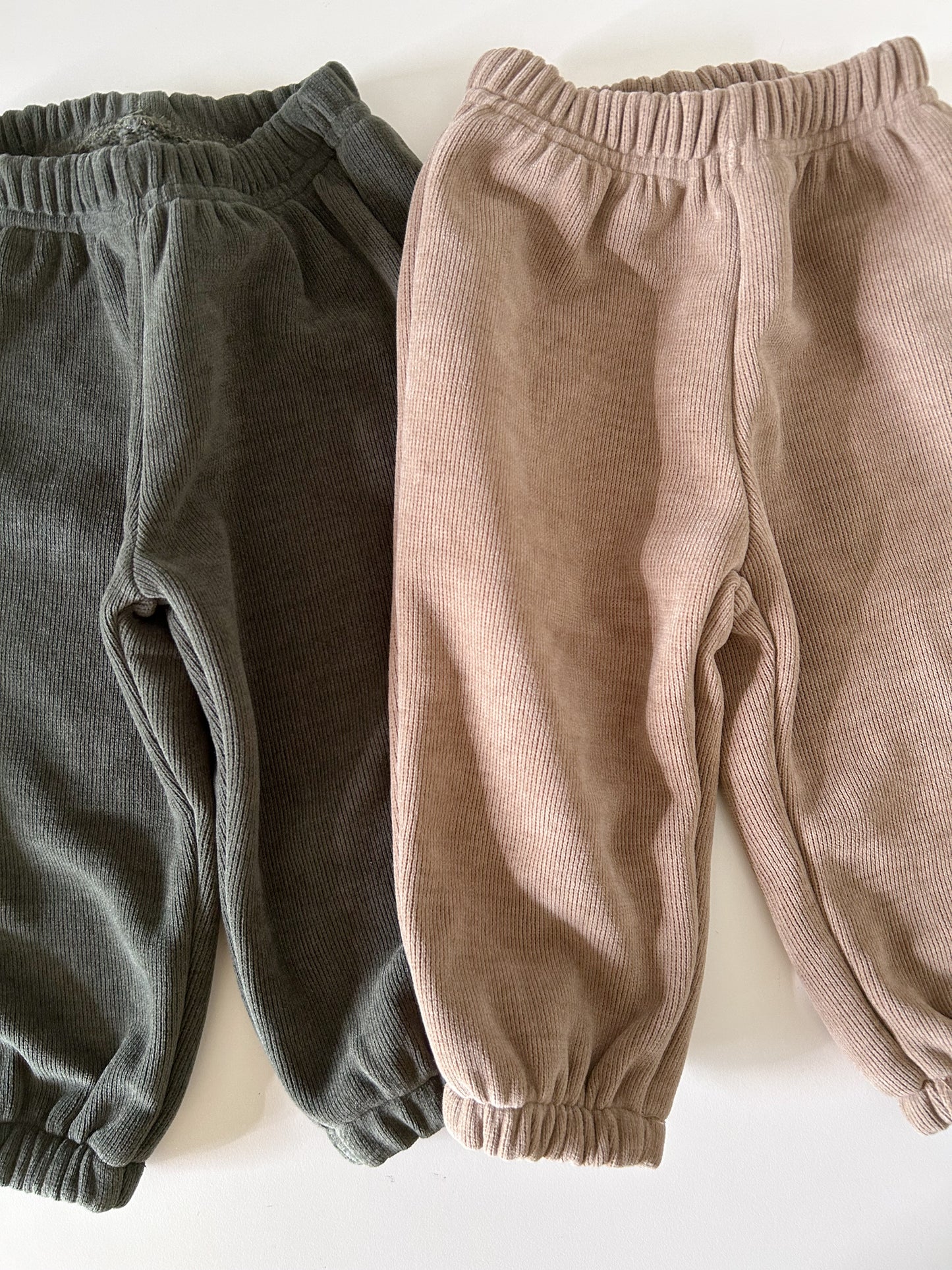 Kids W25 Corduroy Jogger Pants (1-6y) - 2 Colors