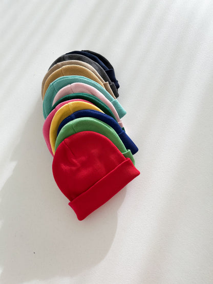Toddler Cotton Beanie (1-3y) - 15 Colors
