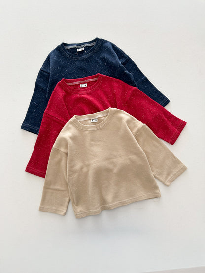 Toddler F26 Confetti Long Sleeve Top (3-10y) - 3 Colors