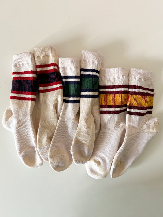 Toddler 3Pk  Stripe Socks Set (2-7y)