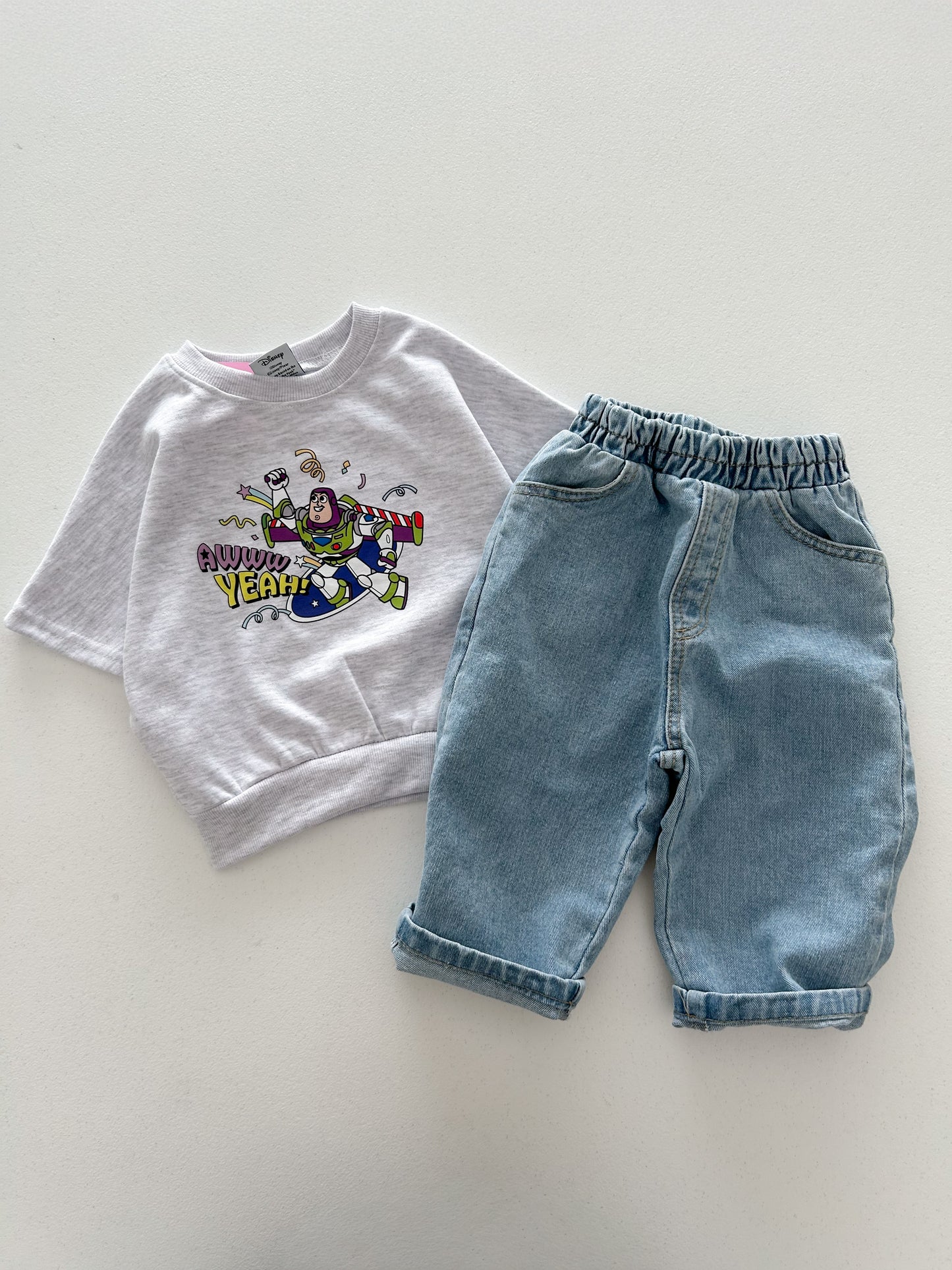 Toddler Toy Story Characters Short Sleeve Top and Shorts Set (18m-6y) - 3 Colors - AT NOON STORE