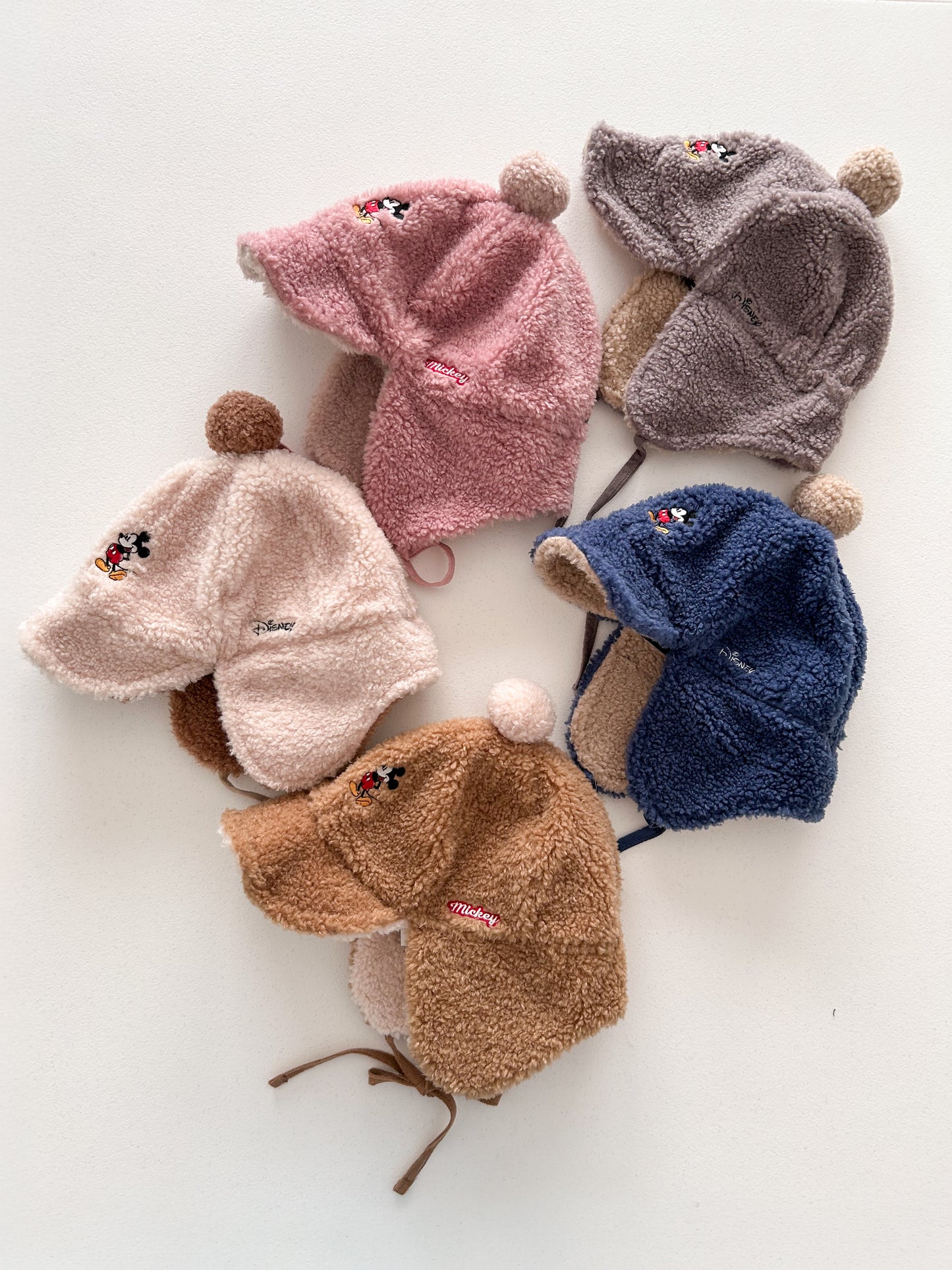 Toddler Disney Mickey Sherpa Earflap Hat (3-5y) - 5 Colors