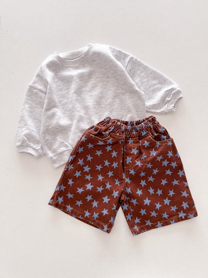 Kids Soy F26 Star All-Over Print Bermuda Pants (1-7y) - 2 Colors