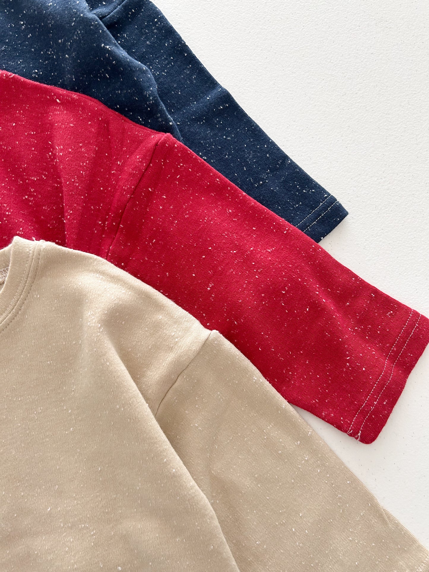 Toddler F26 Confetti Long Sleeve Top (3-10y) - 3 Colors