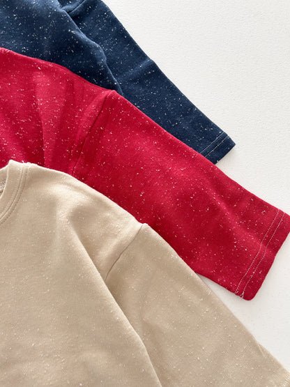 Toddler F26 Confetti Long Sleeve Top (3-10y) - 3 Colors