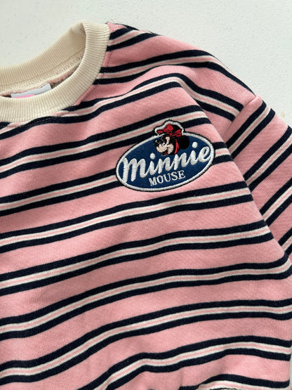 Toddler Stripe Long Sleeve Sweatshirt and Jogger Pants Set (1-6y) - 2 Colors